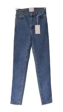A8 NWT REVICE DENIM The Archive High Rise Slim Skinny Tapered Leg Jeans Size 29